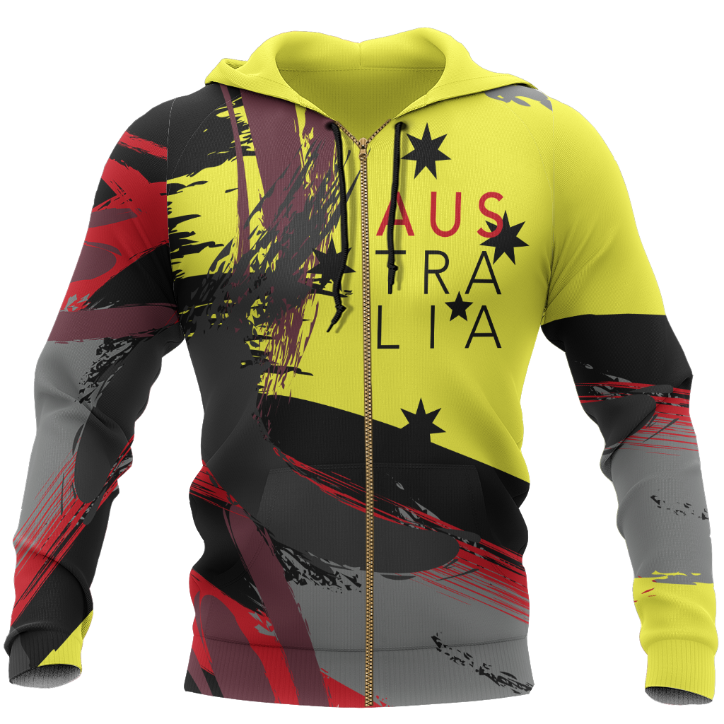 Australia Brush Athletic Style 3D All Over Print | Hoodie | Unisex | Full Size | Adult | Colorful | HT2106