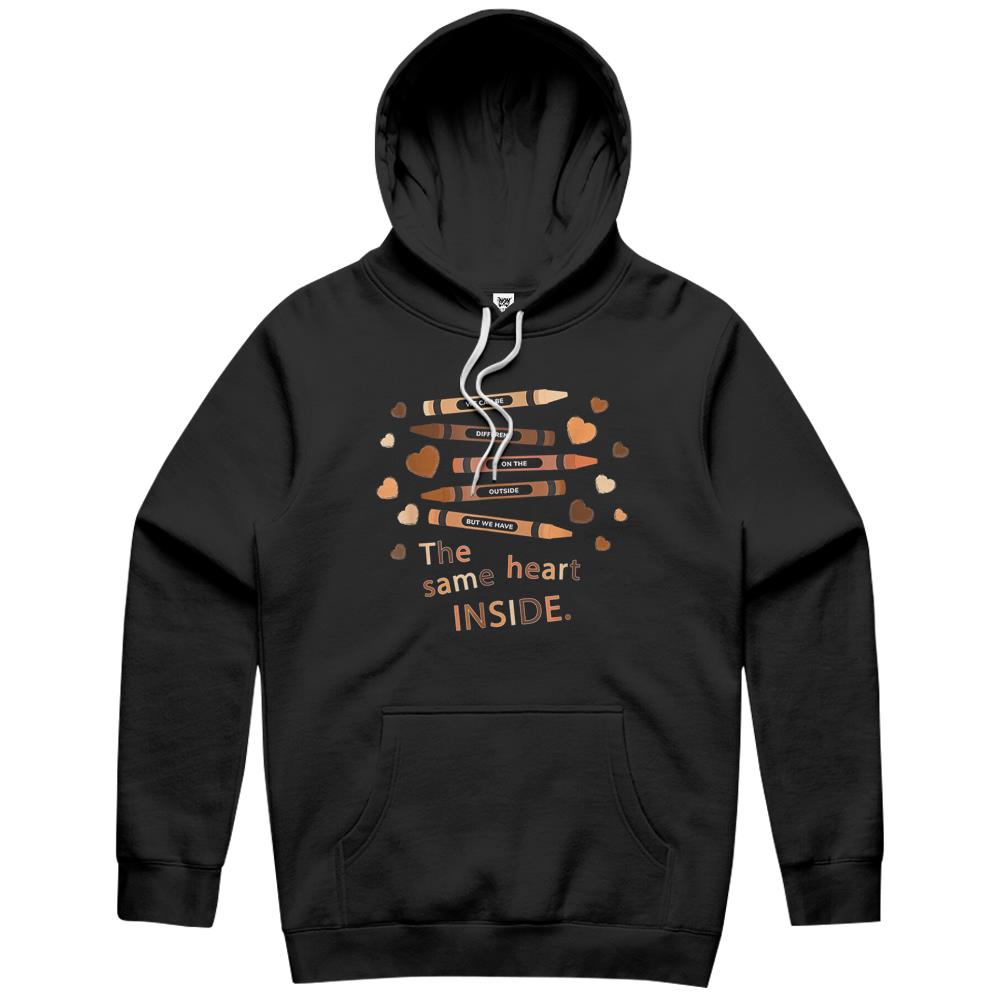 The Same Heart Inside – History Month Black Lives Matter Blm Hoodie