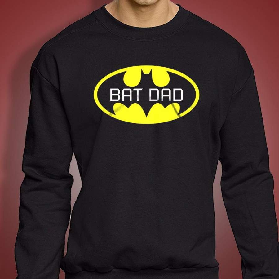 Bat Dad  Batman Inspired Men’S Sweatshirt