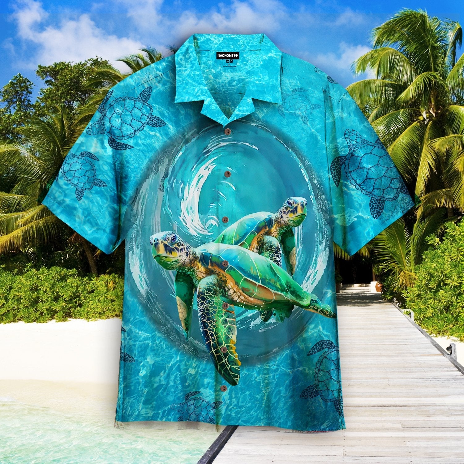 Turtles Hawaii Shirt For Men Women Adult Ha8302