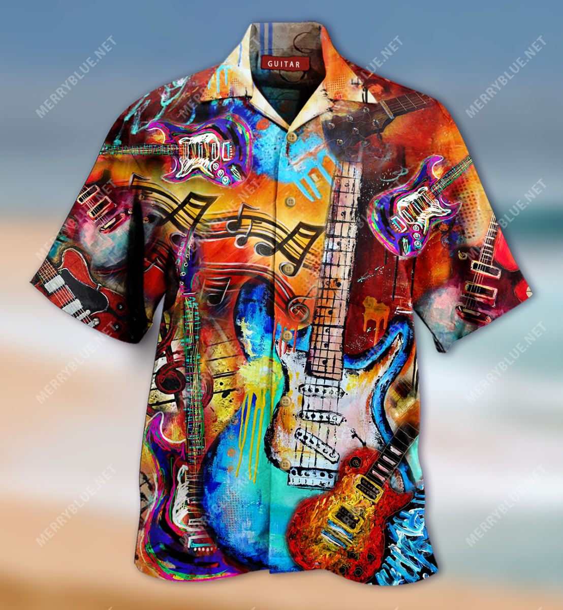 Go Where The Guitar Takes You Unisex Hawaii Shirt Ha5335