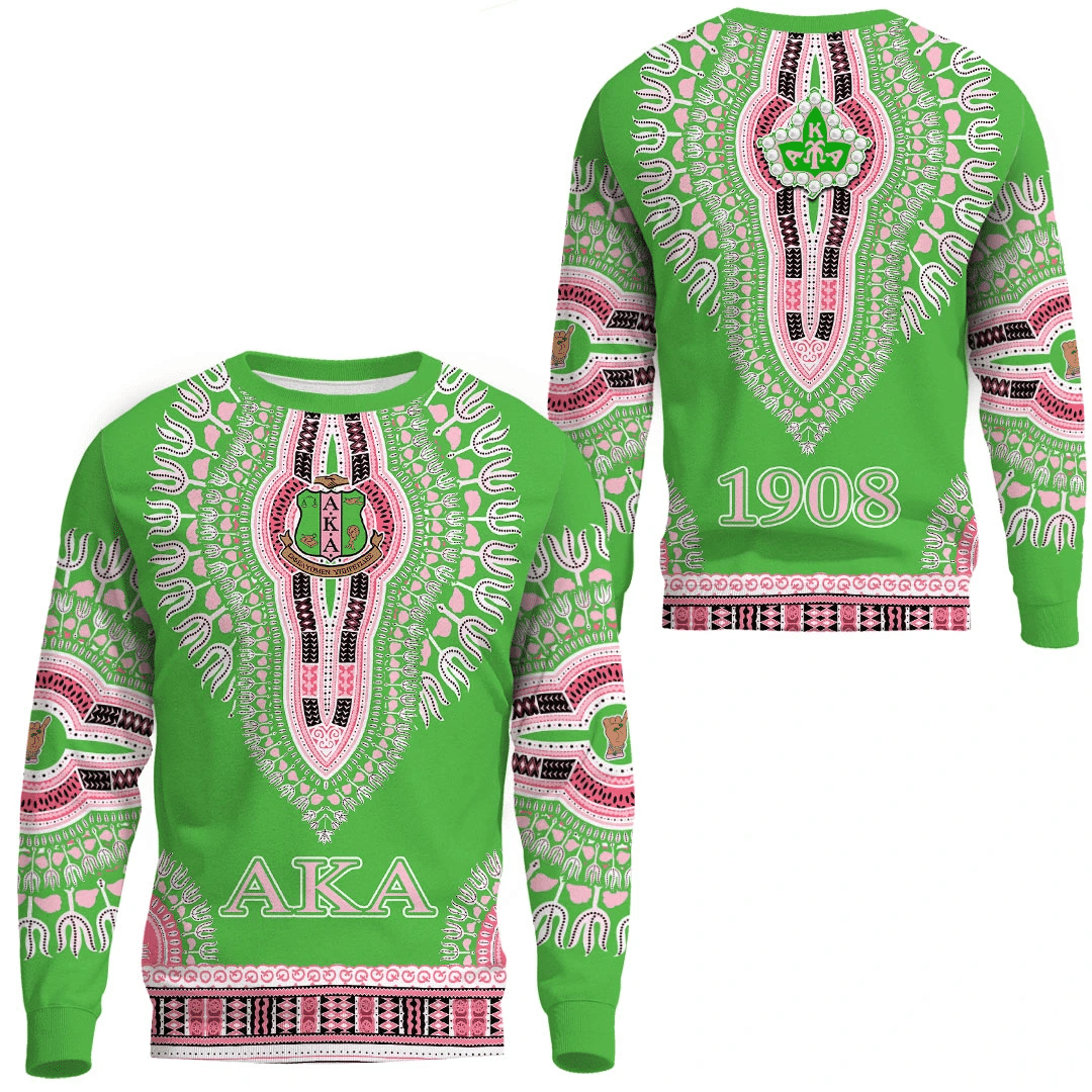 Africa Zone Sweatshirt – Alpha Kappa Alpha Dashiki Sweatshirts A31