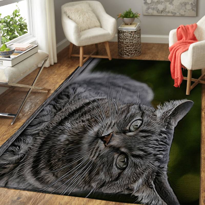 Taby Cat – Animals Area Rug Carpet