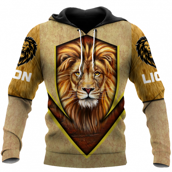 Unisex Hoodie All Over Print Lion Gifts Love Lion Over Printed Gifts Us Unisex Size Hoodie