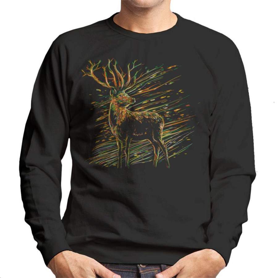 Autumn Deer Men’s Sweatshirt