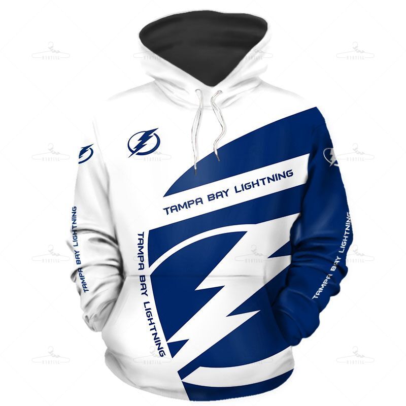 Tampa Bay Lightning Hoodie 3D With Hooded Long Sleeve Gift S