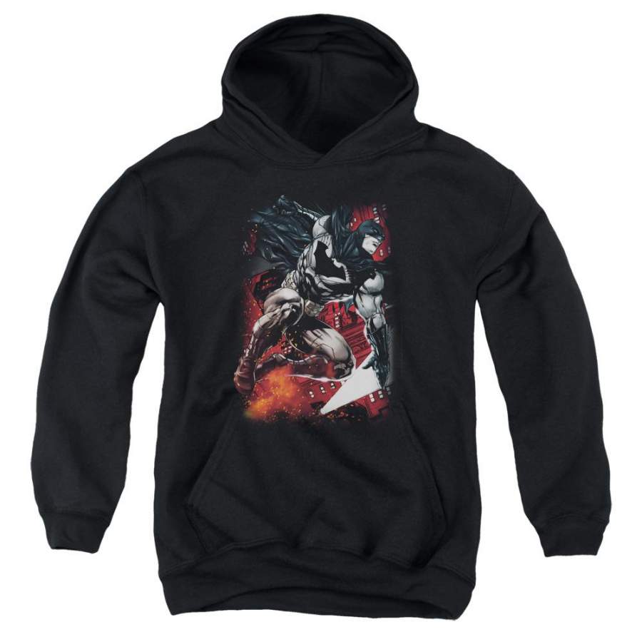 Batman – Sparks Leap Youth Pull Over Hoodie