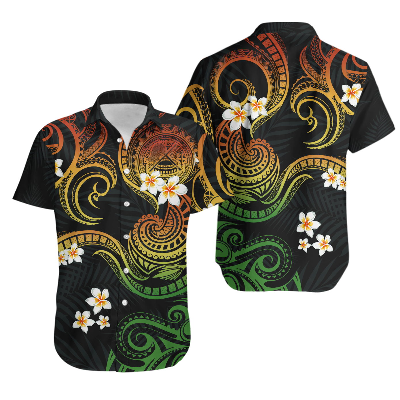 American Samoa Polynesian Hawaii Shirt For Hot Summer