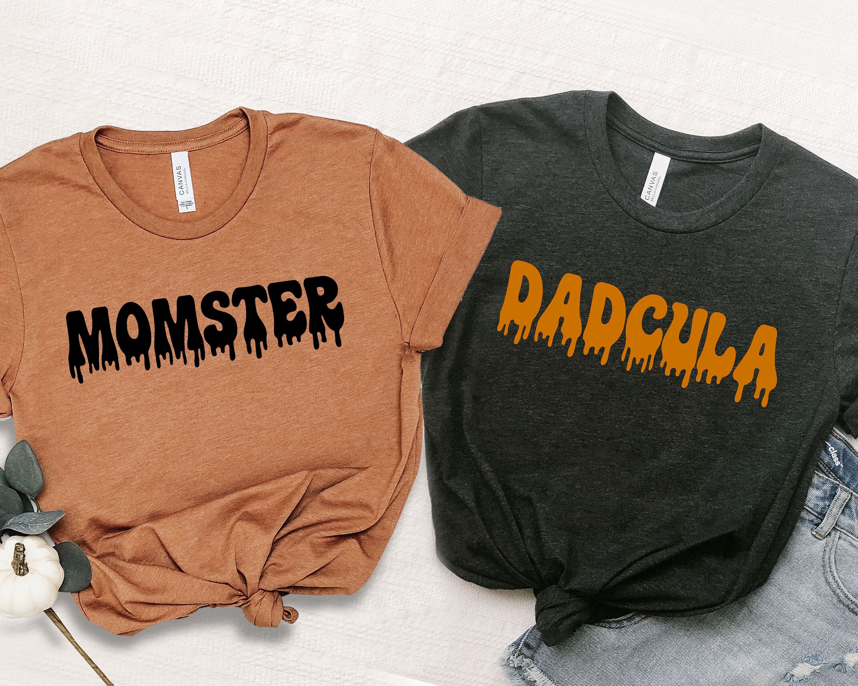 Momster Shirt, Dadcula Shirt, Dad Halloween Shirt, Mom Halloween Shirt, Halloween Tshirt, Trick or Treat Shirt, Fall Tee Shirt