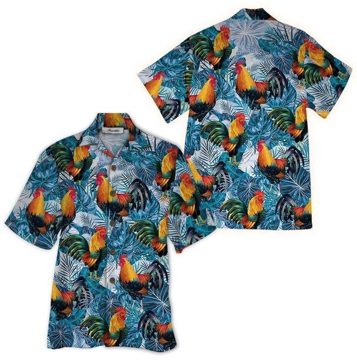 Rooster Hawaii Shirt Ha89299