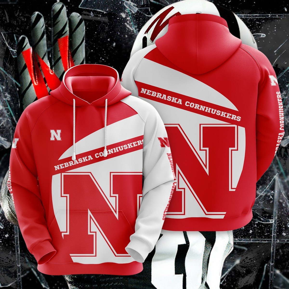 Ncaa Nebraska Cornhuskers Hoodie & Zip Hoodie