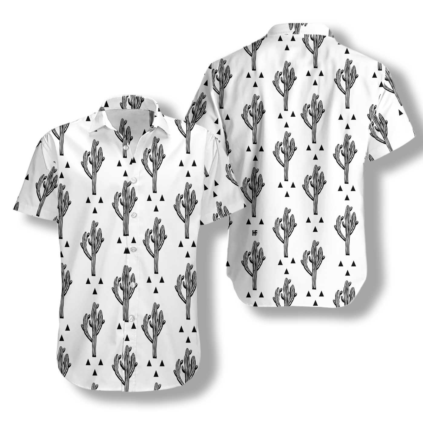 Cactus Seamless Pattern Hawaii Shirt Ha108982