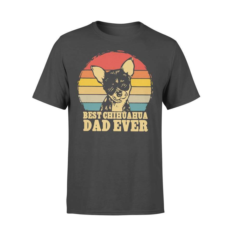 Best Chihuahua Dad Ever Vintage T-shirt