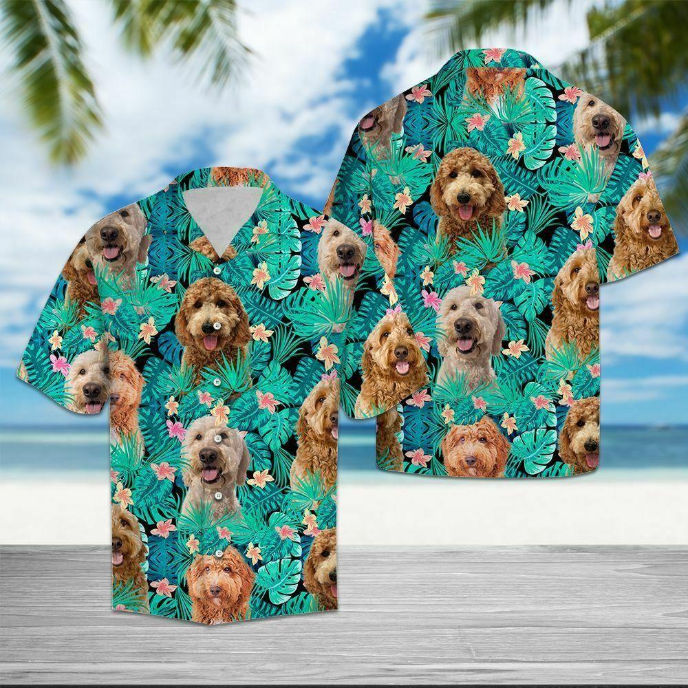 Goldendoodle Tropical Hawaii Shirt 131 Ha47529