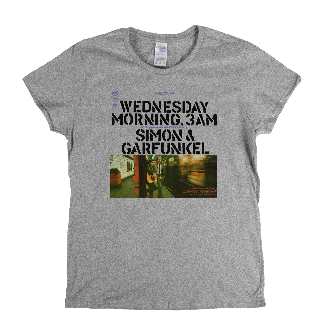 Simon And Garfunkel Wednesday Morning 3Am Womens T-Shirt