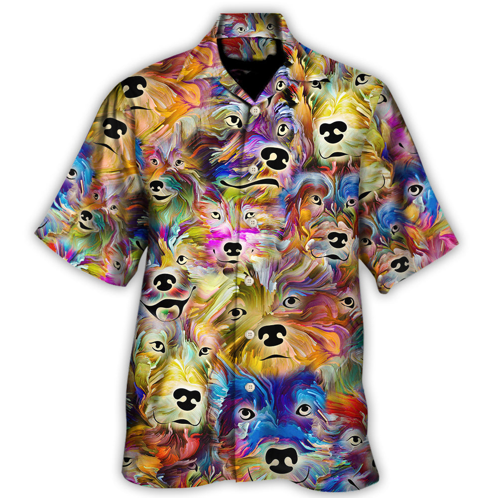 Dog Painting In My Memory Hawaii Shirt Ha84614