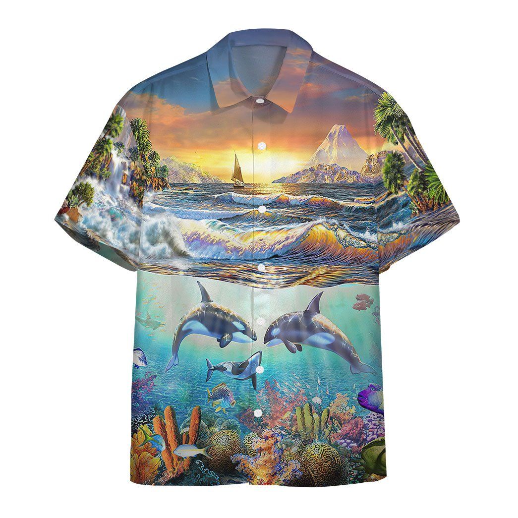 Paradise Bay Marine Life Hawaii Shirt Unisex Adult Ha39775