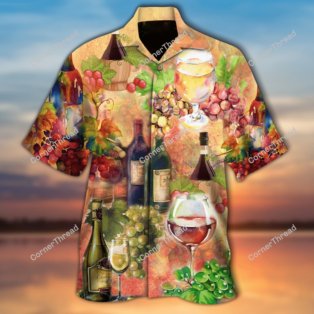 Working From Nine To Wine Hawaiian Shirt Ha43115