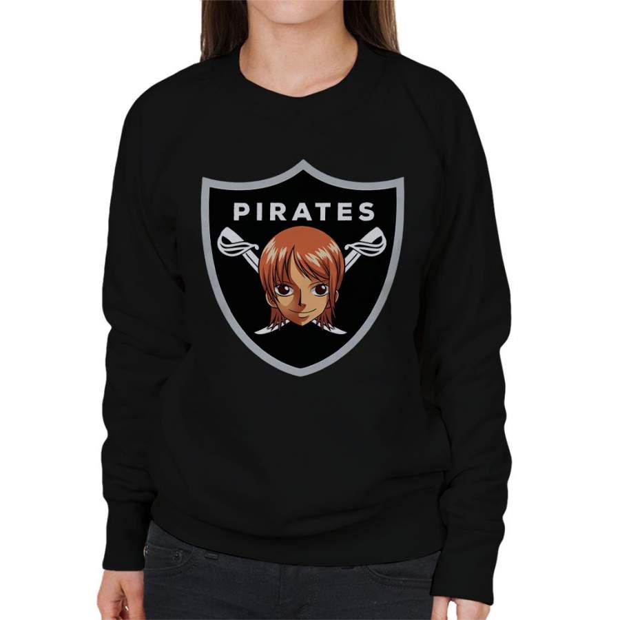 One Piece Nami Raiders Logo Women’s Sweatshirt