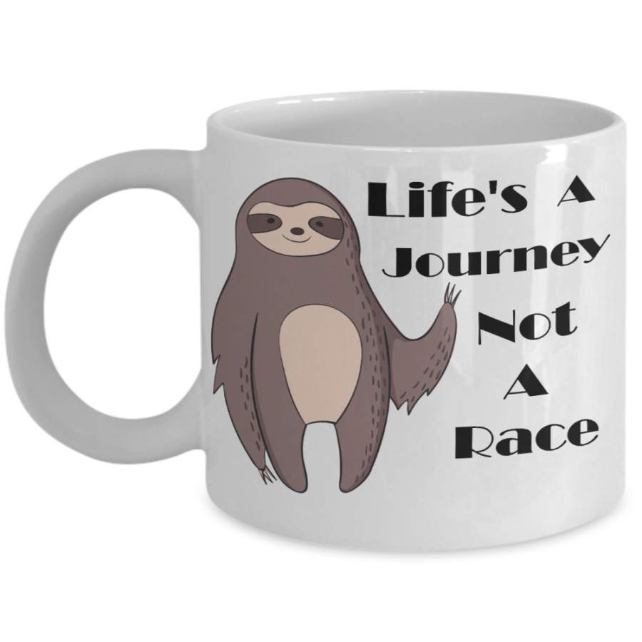 Sloth Inspirational coffee mug funny Cute Animal tea cup gift novelty Drinking Cup