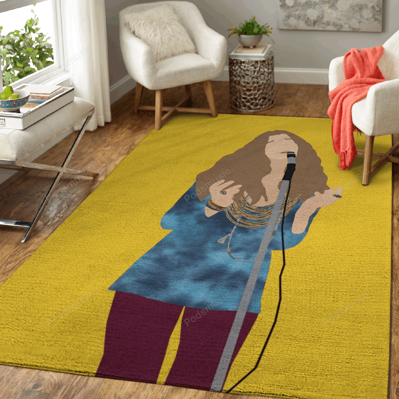 Janis Joplin – List Music Art For Fans Area Rug Carpet