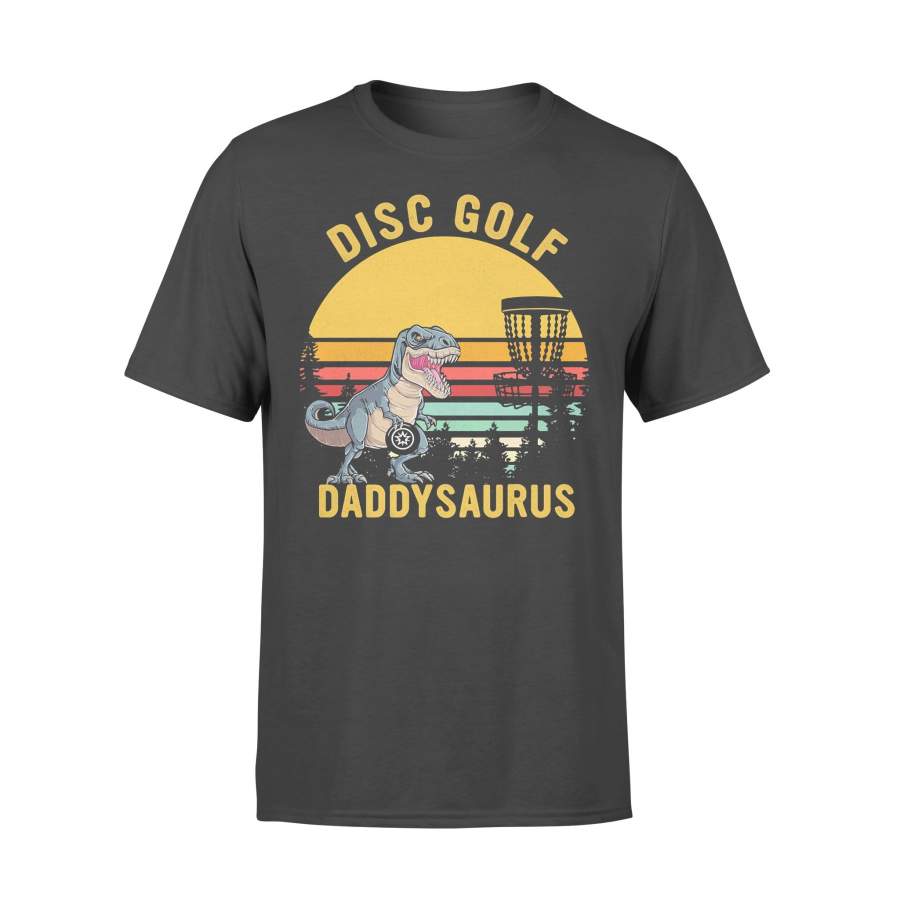 T-Rex Disc Golf Daddysaurus Vintage T-shirt