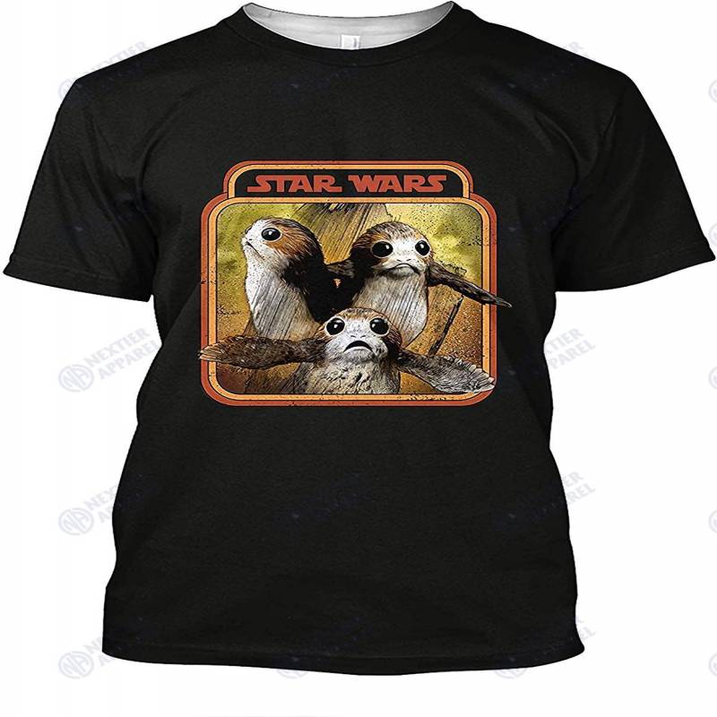 Cute Animal Stars Wars Seagulls Cute T Shirt