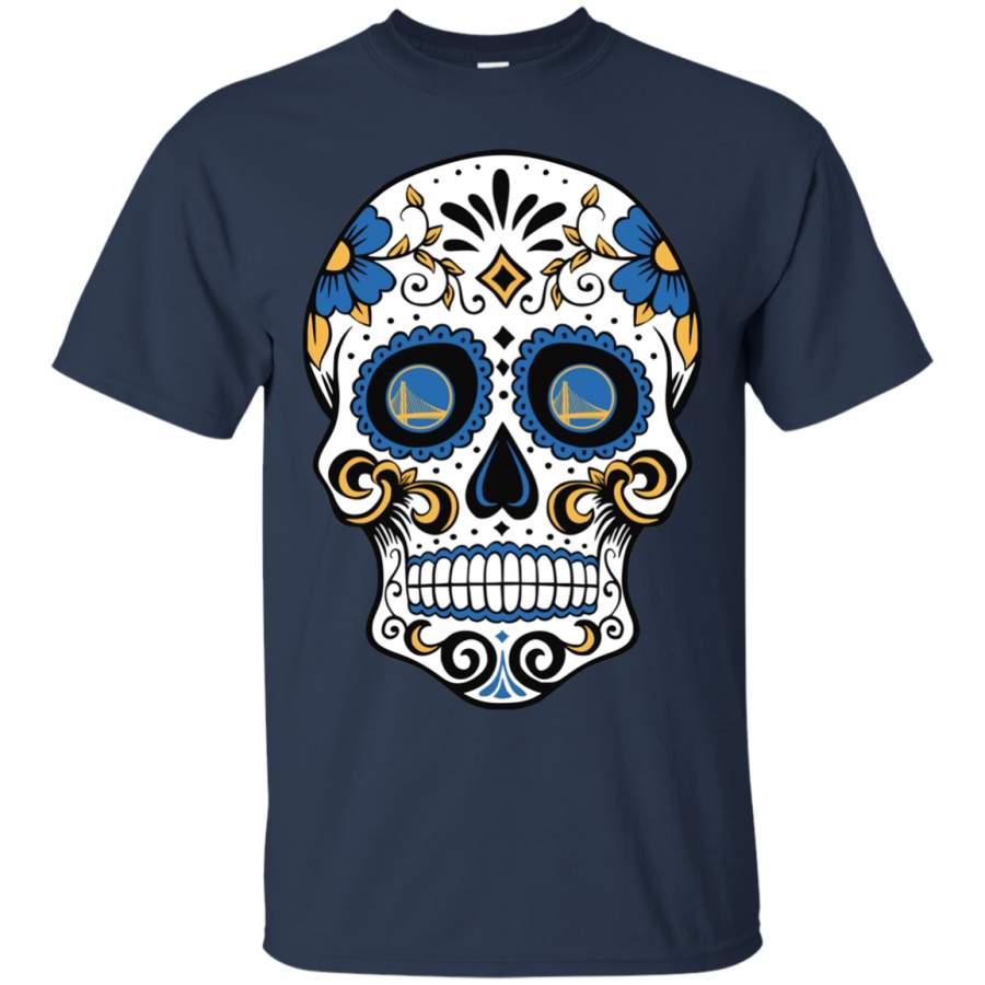 AGR Nipmytee Golden State Warriors Sugar Skull T-shirt Long Sleeve Sweatshirt Hoodie