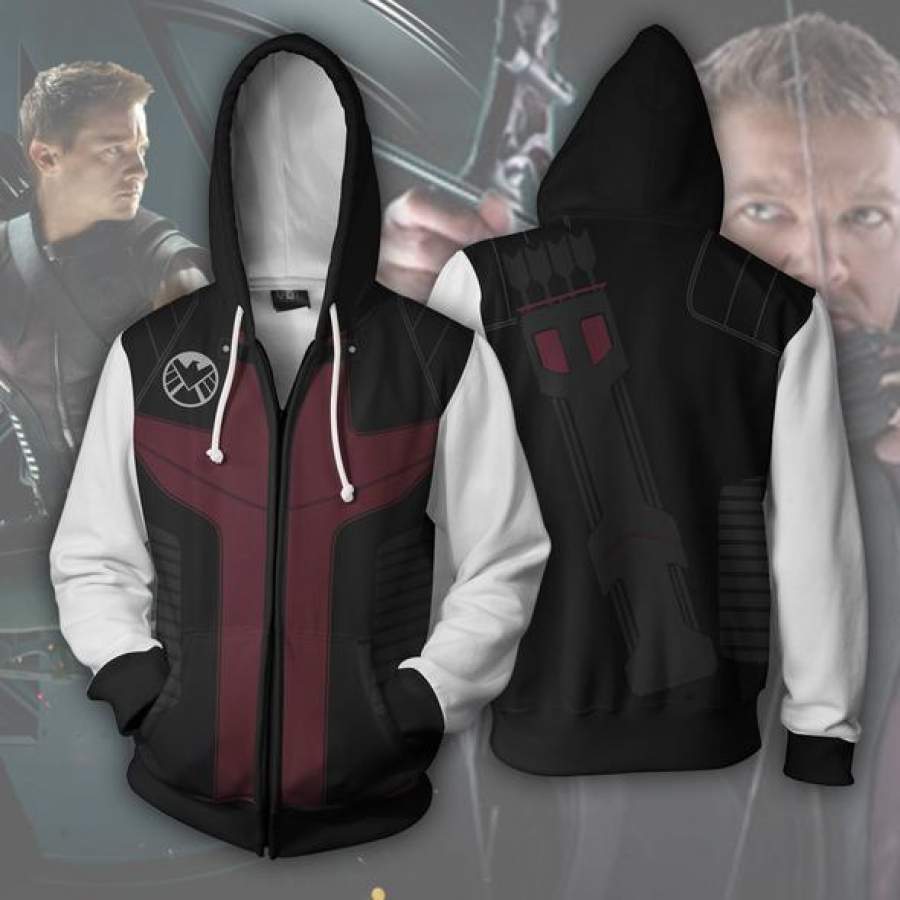 2019 Hoodies Hawkeye Cosplay Costume Creative Fashion Hoodies Halloween Costume