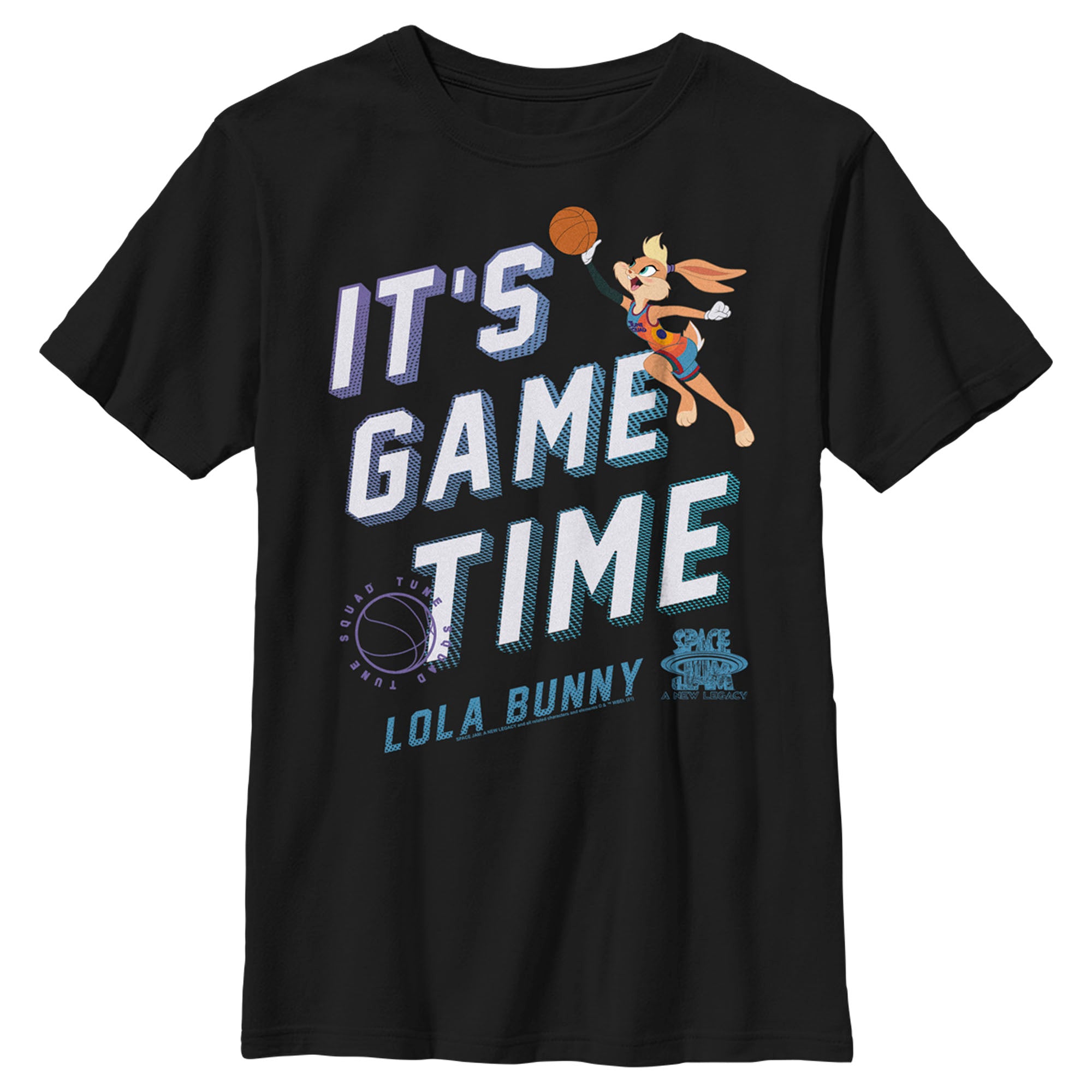 Space Jam: A New Legacy Boy’S Lola Bunny It’S Game Time  T-Shirt