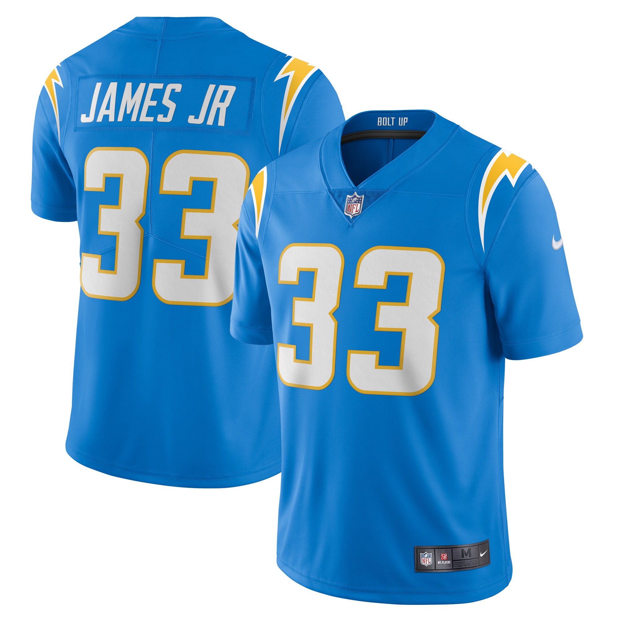 Men’s Los Angeles Chargers Derwin James Powder Blue Vapor Limited Jersey