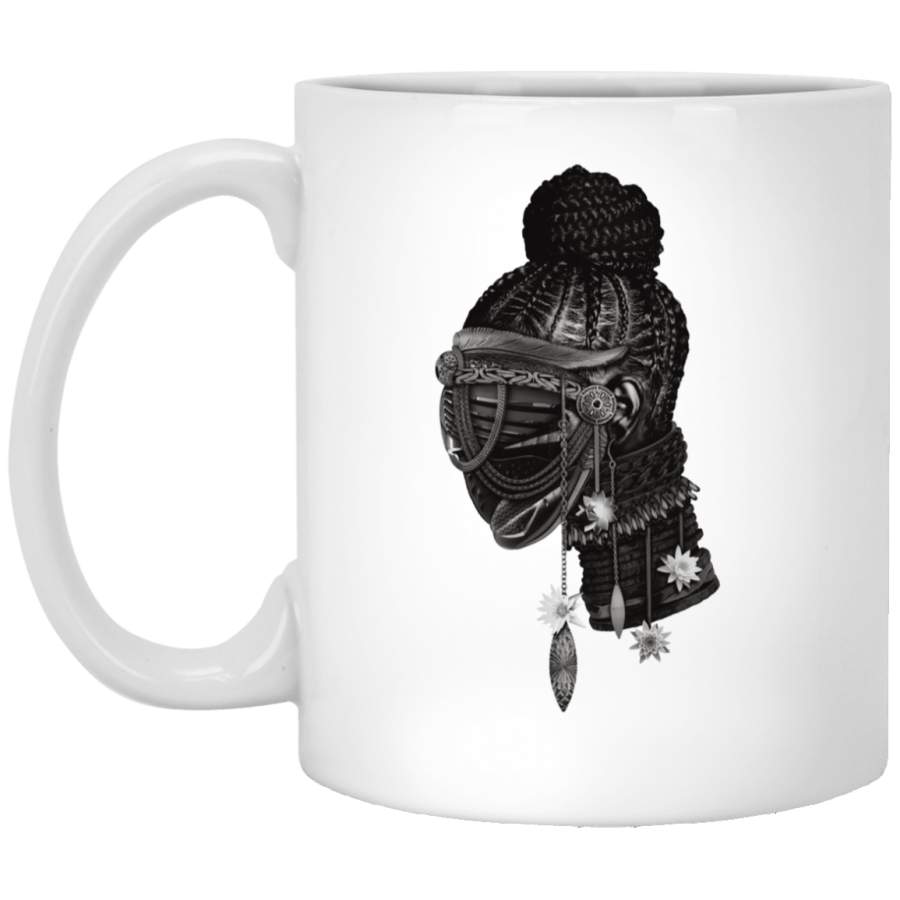 African American Coffee Mug African Girl Afro Art For Women Girls 11oz – 15oz White Mug