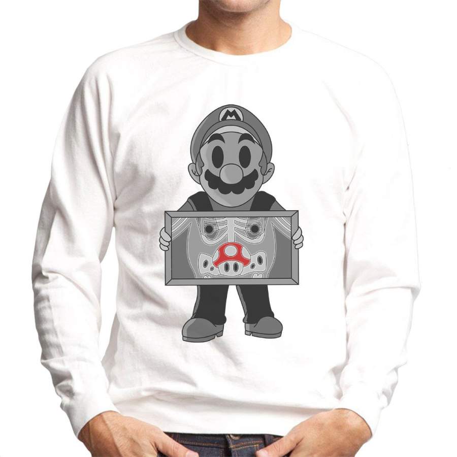 Super Mario X Ray Super Mushroom Men’s Sweatshirt