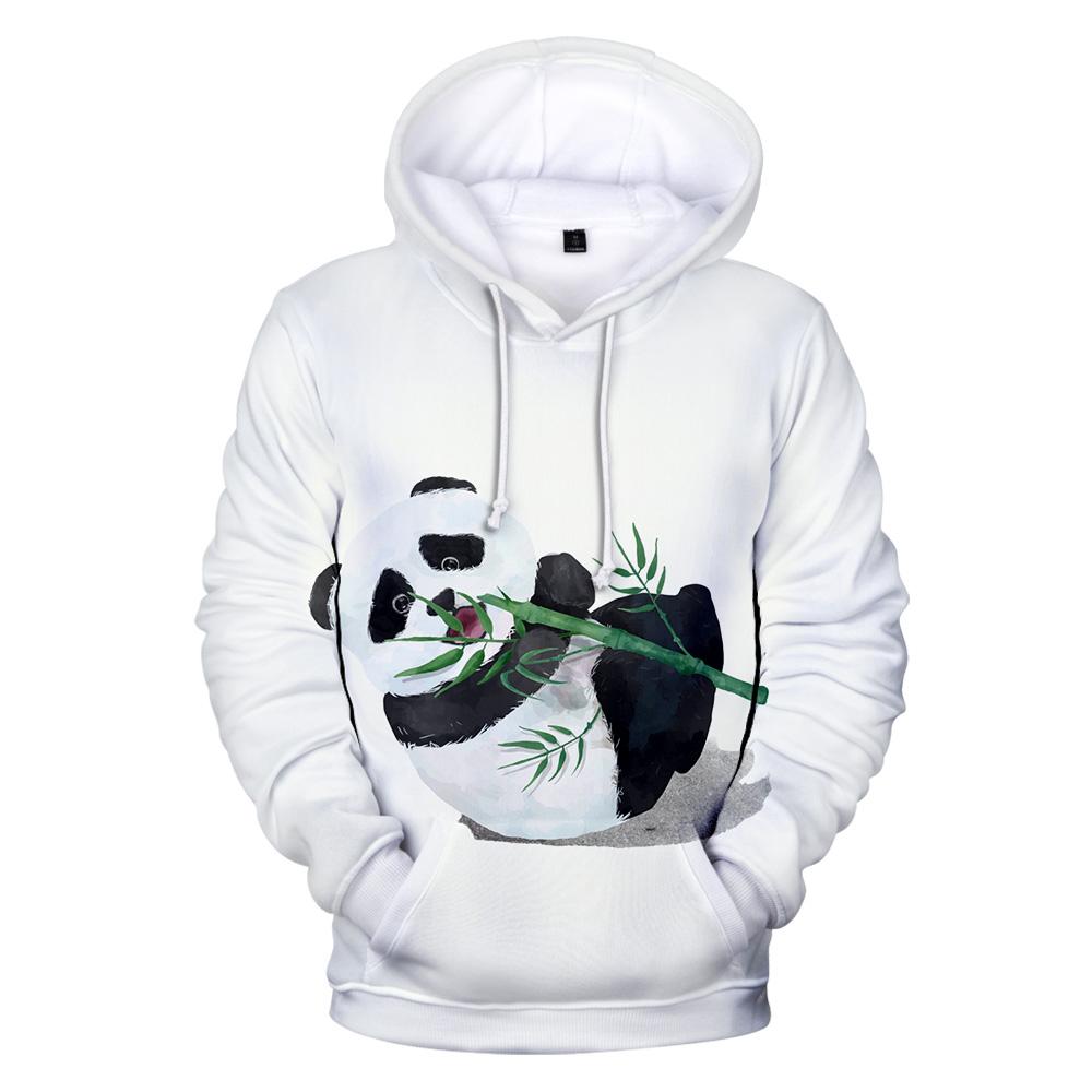 3D Printed Animal Panda Hoodies – Casual Fashion Hooded Sweatshirt