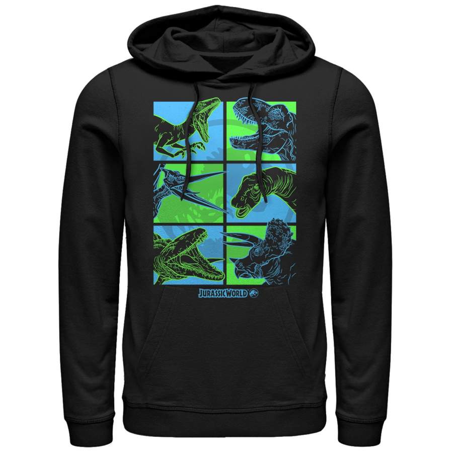 Jurassic World: Fallen Kingdom Men’s Dino Bingo Lightweight Hoodie