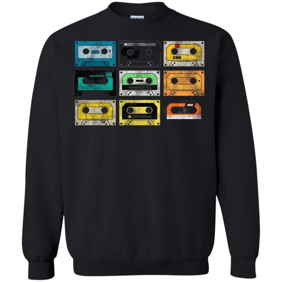 AGR Vintage Cassette 80s 90s Retro Sweatshirt