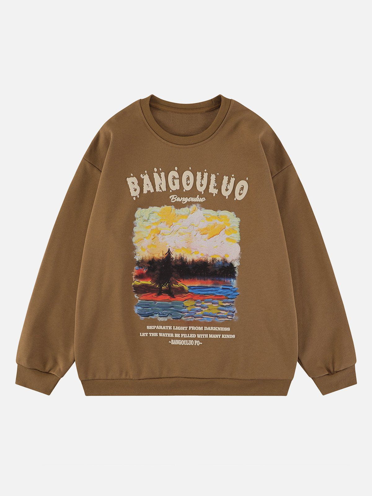 Talishko™ – Oil Painting Landscape Graphic Sweatshirt