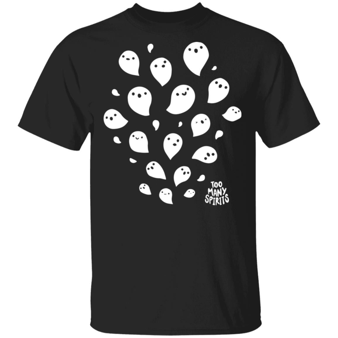 Watcher Merch Too Many Spirits Ghosties Sweatshirt Glow In The Dark