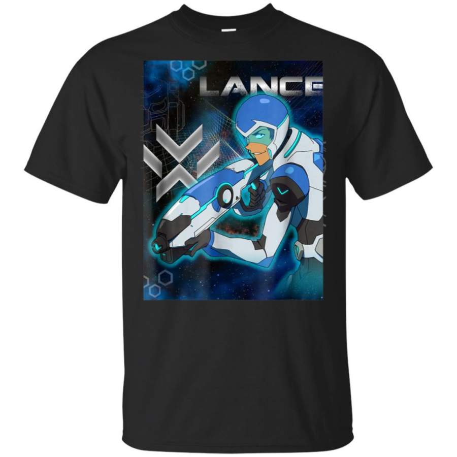 Voltron Legendary Defender Lance Blue Lion Action T-Shirt