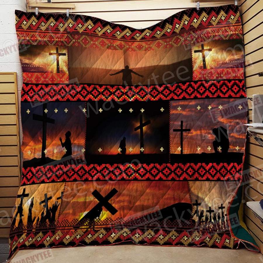 Christian 3D Quilt Blanket