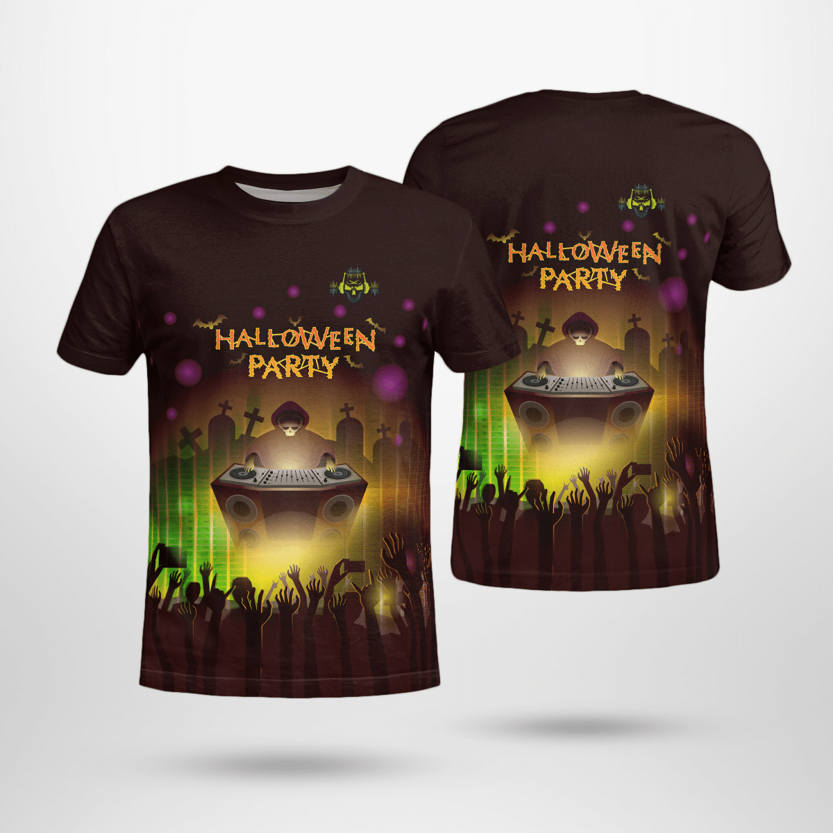 Dj Halloween 3D Tshirt