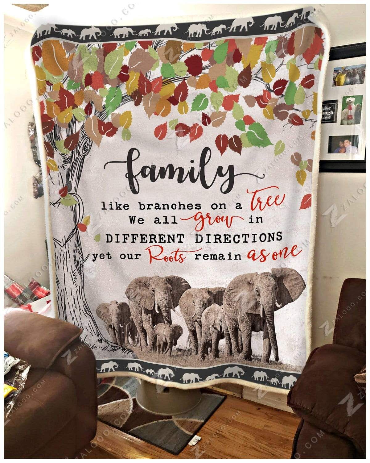 Blanket – Elephant – Family