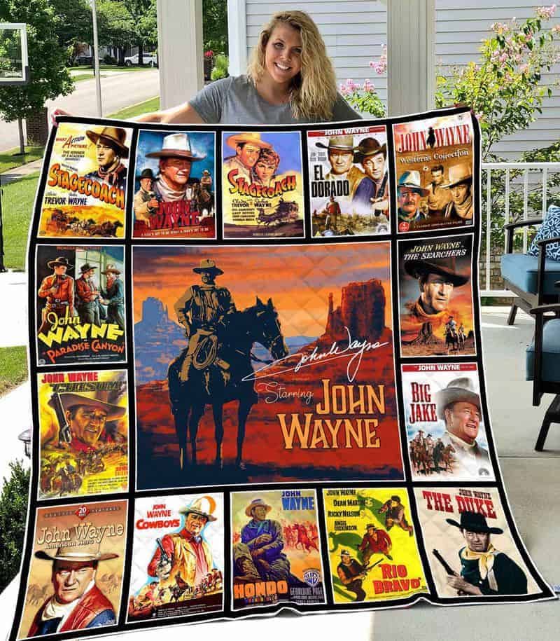 John Wayne Quilt BLANKET