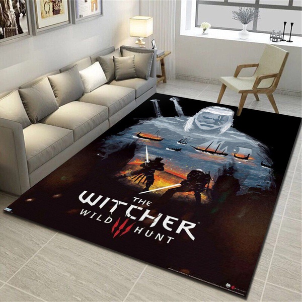 The Witcher Open World Area Rug, Living Room Carpet