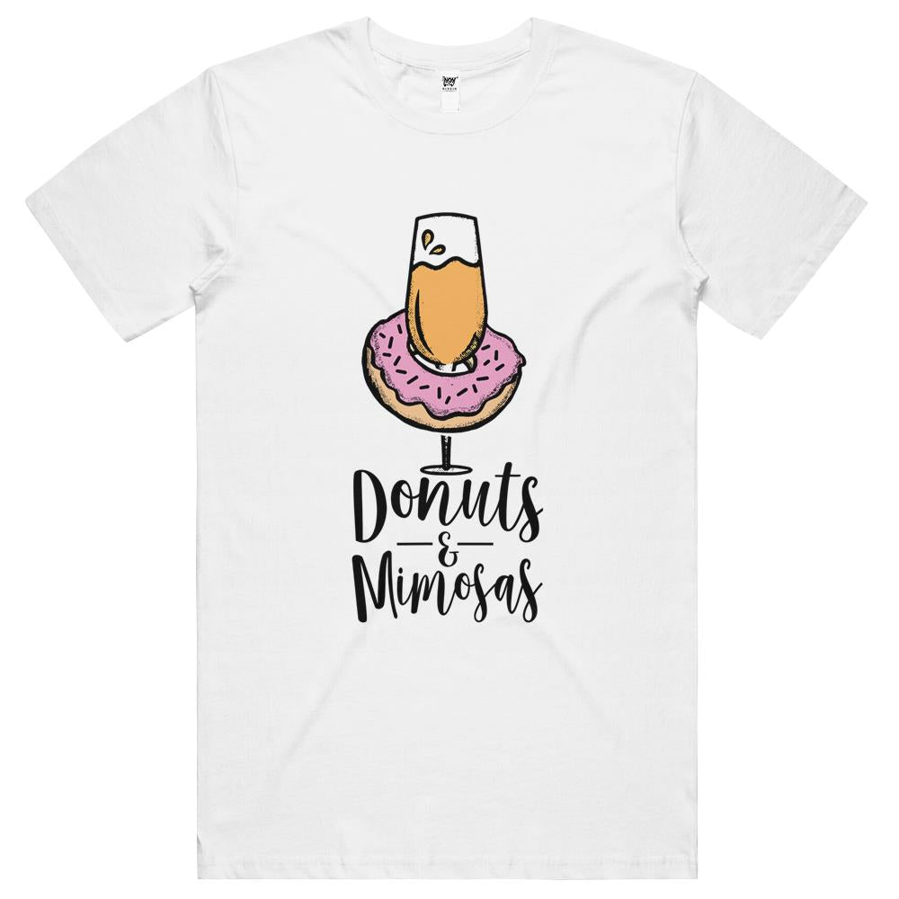 Donuts & Mimosas Brunch Tee Shirt For Men Women Mothers Cute T Shirts