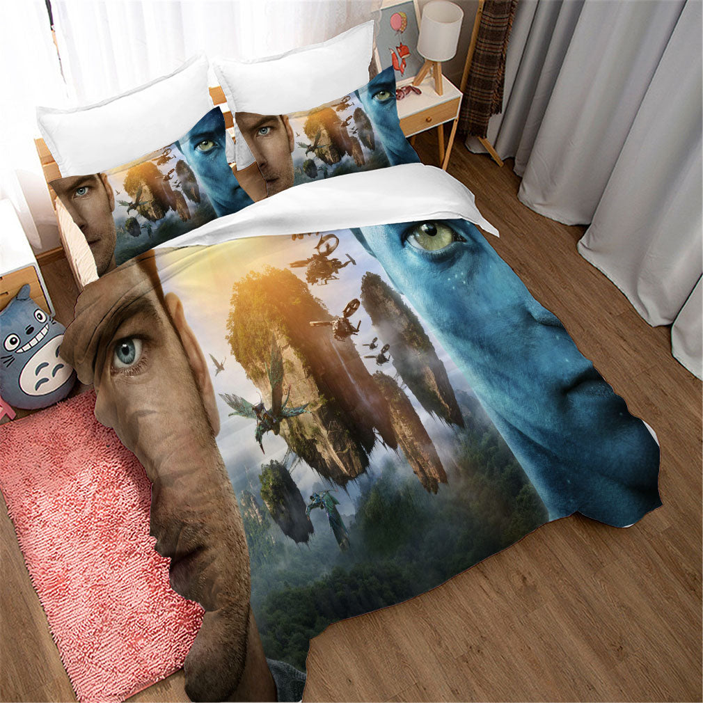 Avatar Unobtanium #4 Duvet Cover Quilt Cover Pillowcase Bedding Set Home Decor