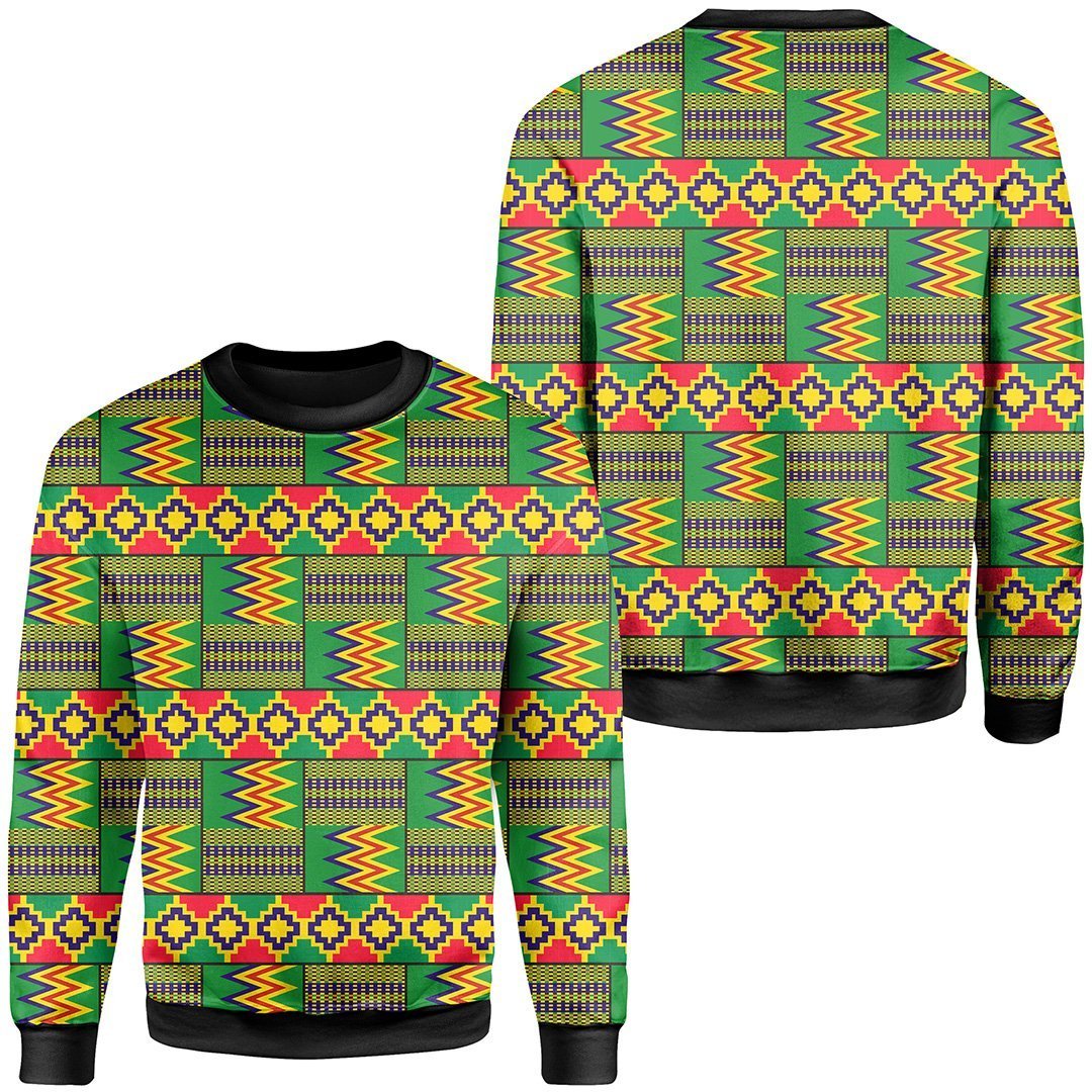 Greek Life Kente Sweatshirt – Reggae Golden Top