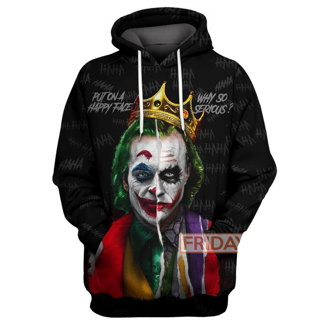 Dc Joker Hoodie Notorious Joker T Shirt Why So Serious Shirt Joker ...