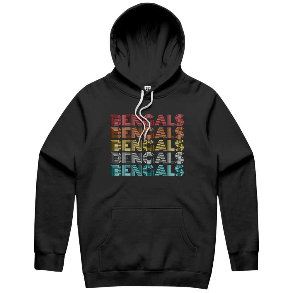 Retro Vintage Bengals Hoodie