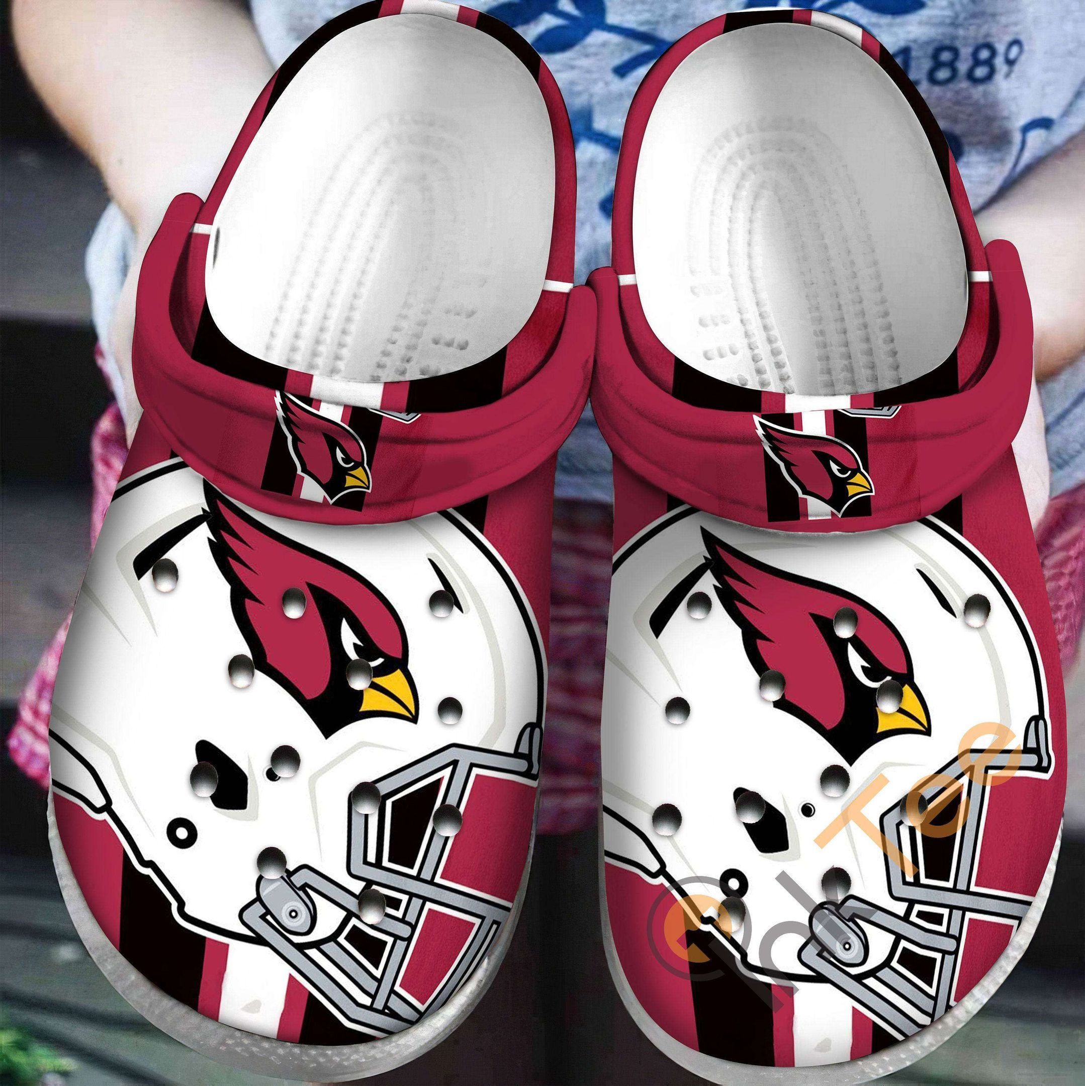 Arizona Cardinals Nfl Teams Gift For Fan Crocs Crocband Clogs Comfy Footwear Tl97